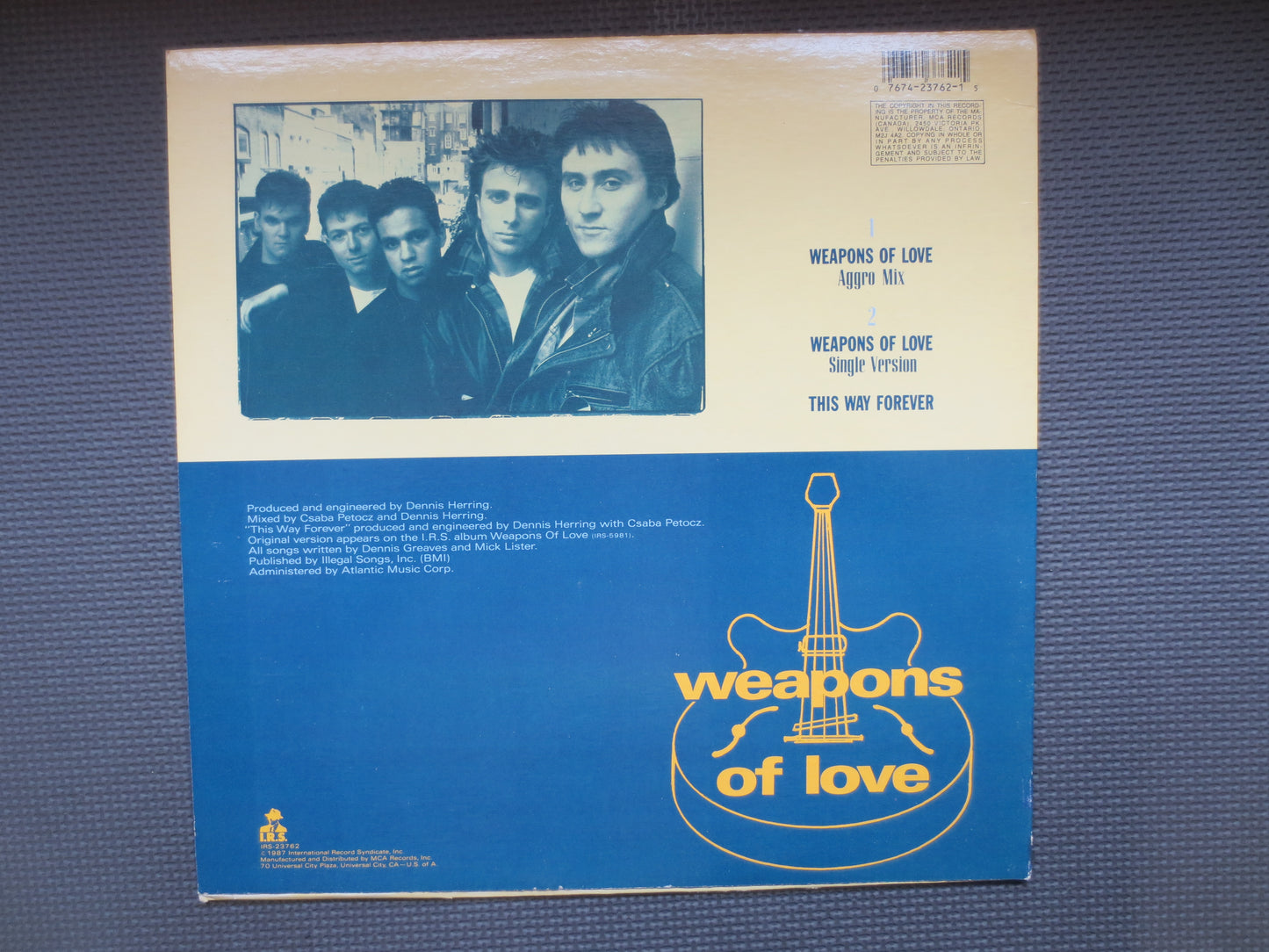 The TRUTH, WEAPONS of LOVE, The Truth Ep, Weapons of Love Ep, The Truth Album, New Wave, Rock Ep, New Wave Ep, 1987 Records