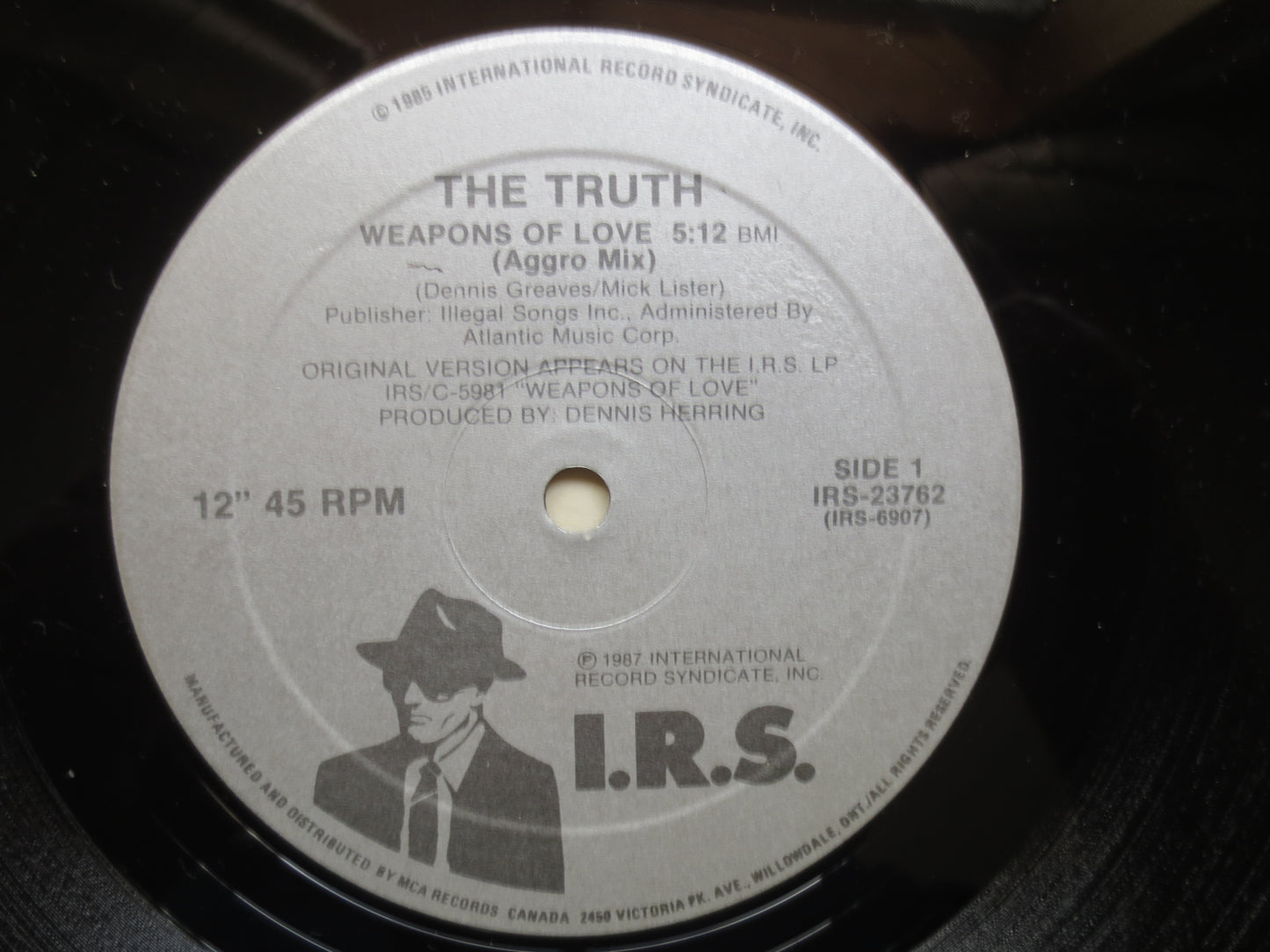 The TRUTH, WEAPONS of LOVE, The Truth Ep, Weapons of Love Ep, The Truth Album, New Wave, Rock Ep, New Wave Ep, 1987 Records