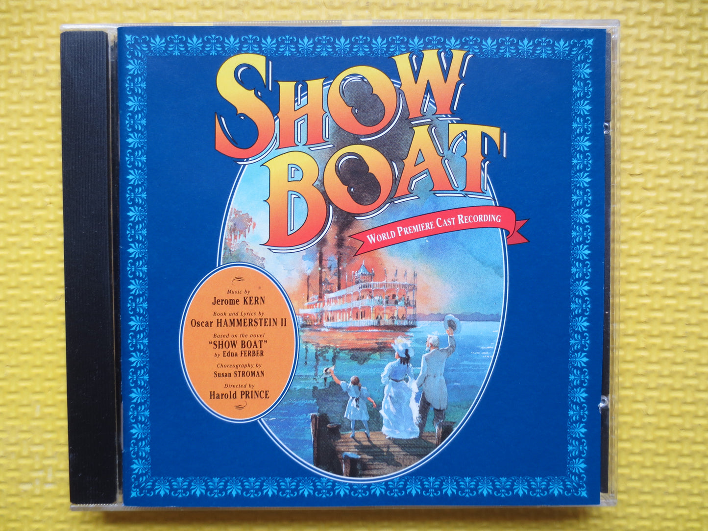 SHOWBOAT, SOUNDTRACK Cd, OSCAR Hammerstein, Music Cd, Robert Morse, Movie Cd, Musical Cd, Musical Theatre, Jerome Kern Cd, Cd