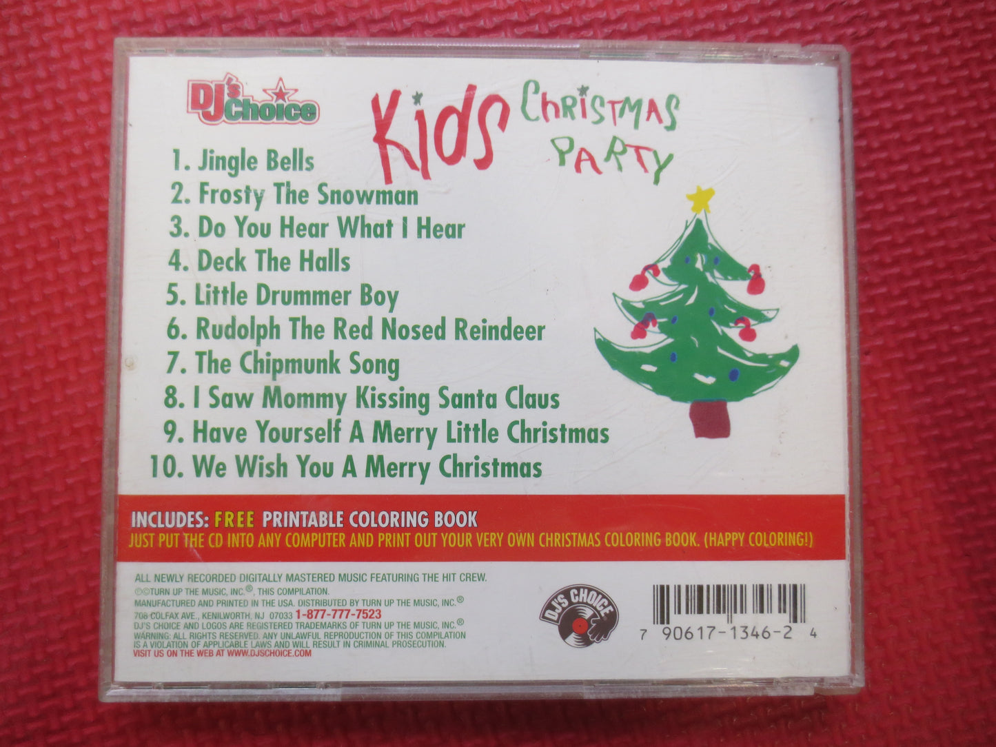 KIDS CHRISTMAS PARTY, Christmas Music Cd, Christmas Cd, Christmas Music, Christmas Carols Cd, Childrens Cd, 2002 Compact Disc