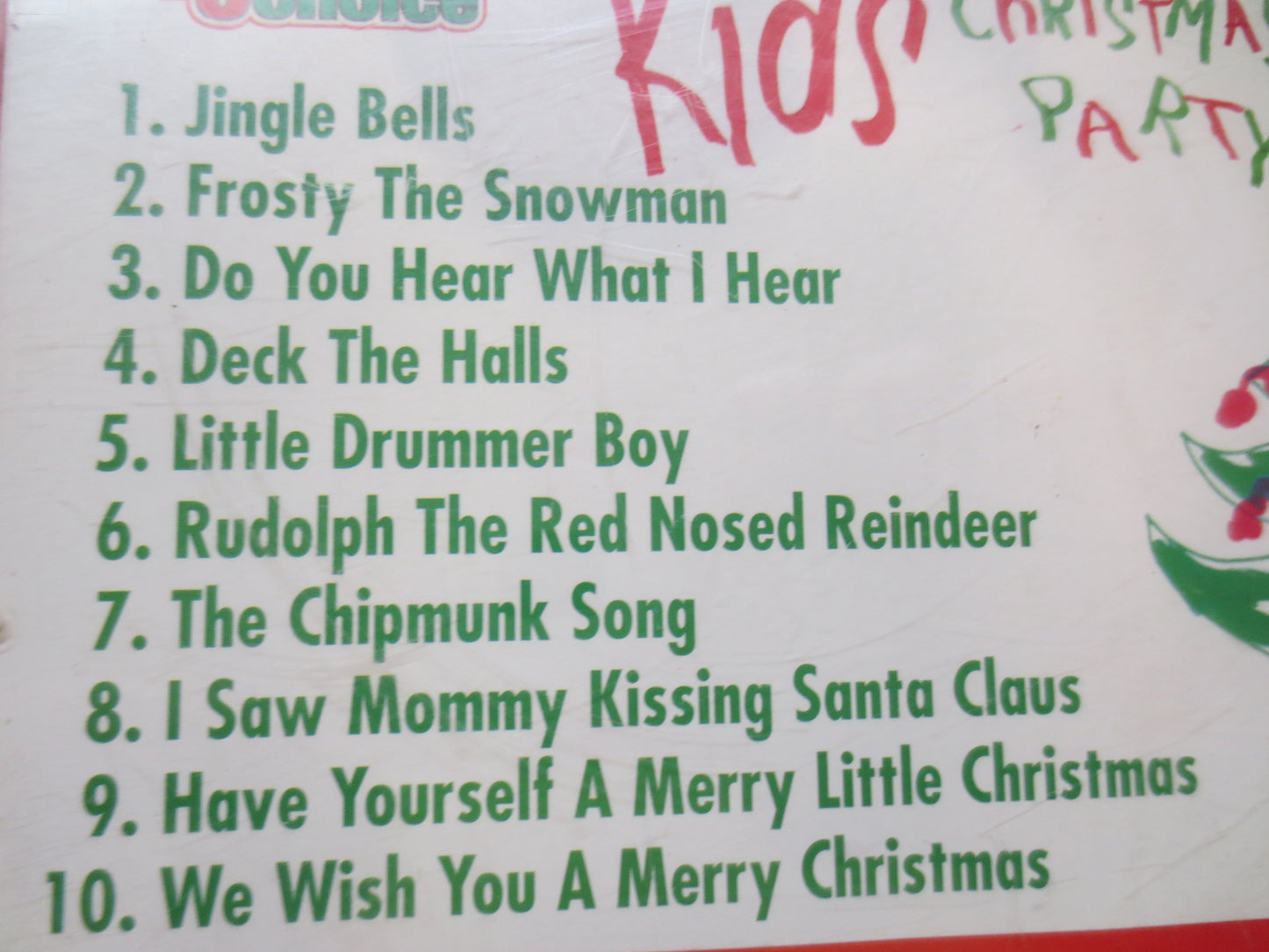 KIDS CHRISTMAS PARTY, Christmas Music Cd, Christmas Cd, Christmas Music, Christmas Carols Cd, Childrens Cd, 2002 Compact Disc