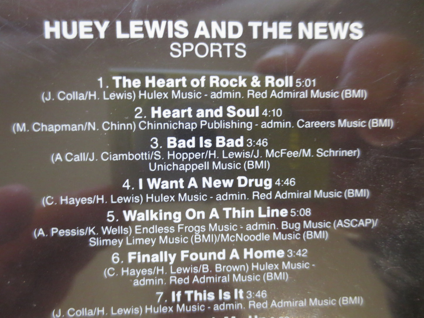 HUEY LEWIS, and The News, SPORTS, Huey Lewis Cd, Huey Lewis Lp, Huey Lewis Album, Huey Lewis Songs, Rock Compact Discs, 1984 Cd