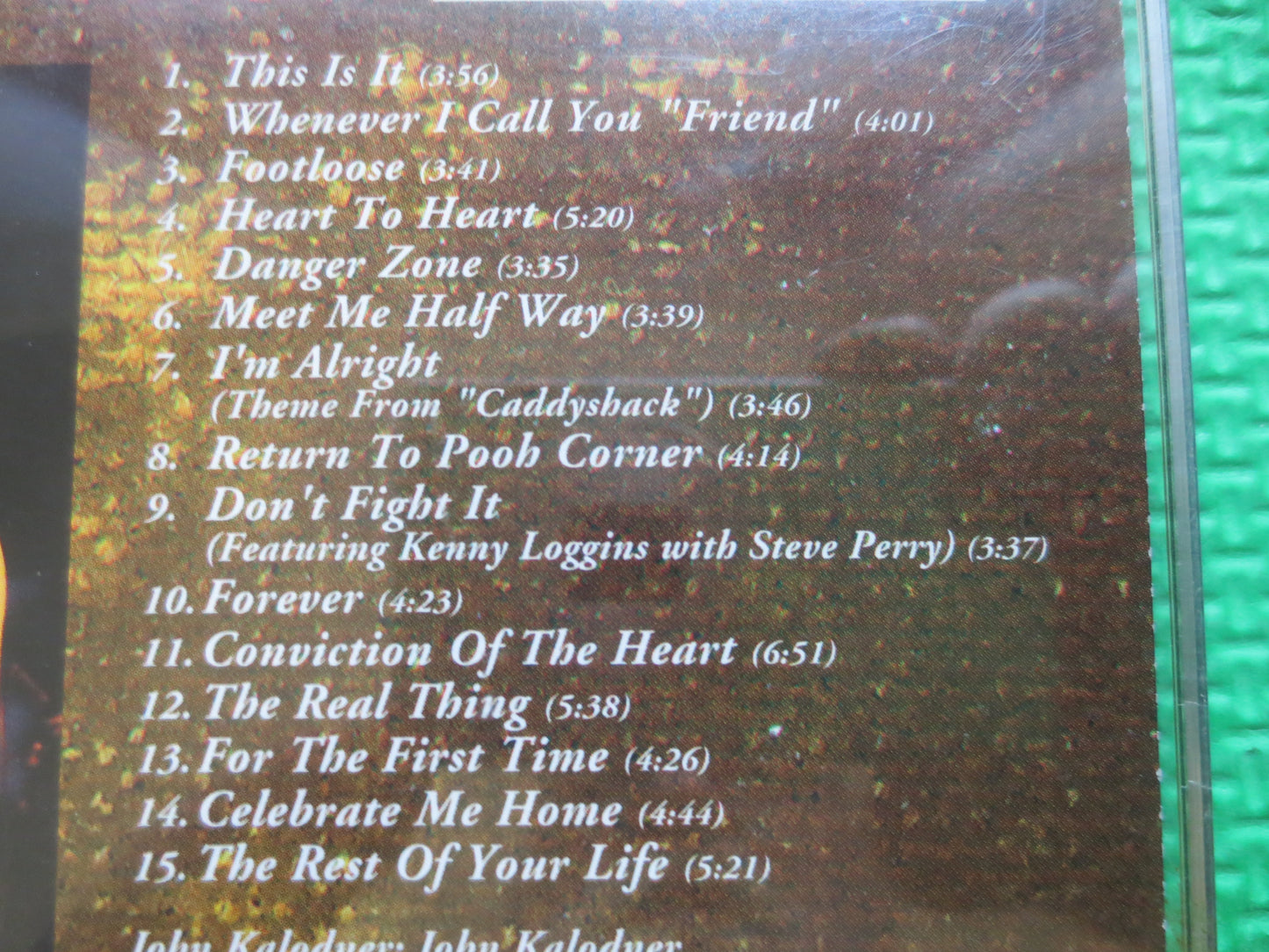 KENNY LOGGINS, GREATEST Hits, Kenny Loggins Cd, Kenny Loggins Album, Rock Cd, Pop Music Cd, Pop Cd, Rock Lp, 1997 Compact Disc