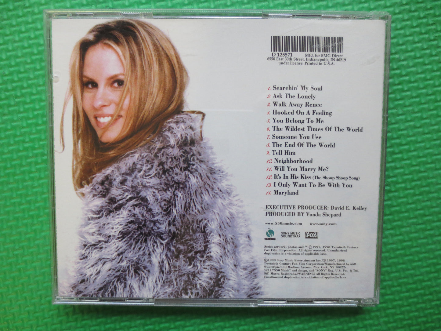 ALLY McBEAL, VONDA Sheppard, Ally McBeal Cd, Ally McBeal Album, Vonda Sheppard Cd, Tv Show Cd, Tv Show Songs, 1998 Compact Disc