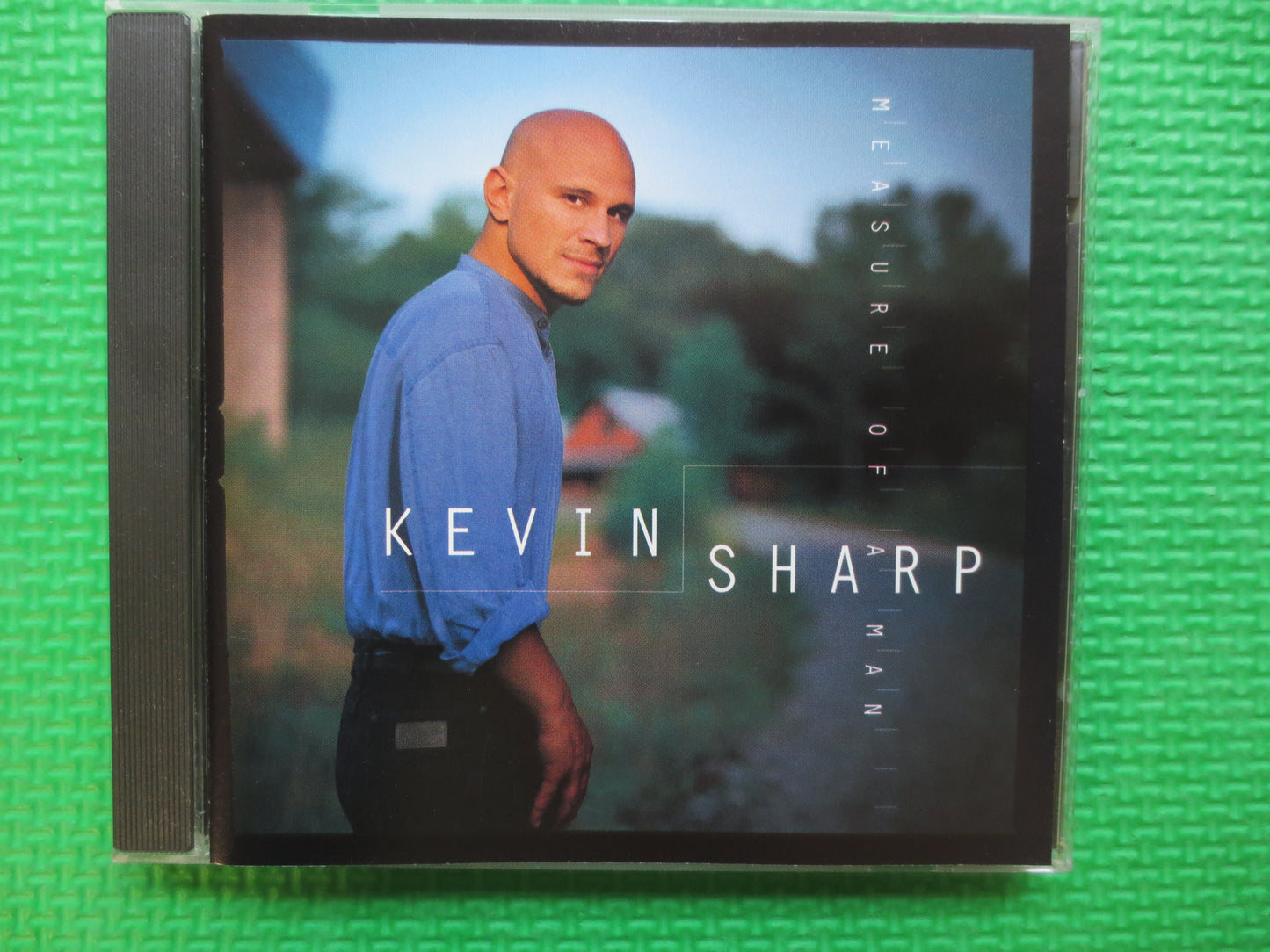 KEVIN SHARP, Measure of a MAN, Kevin Sharp Cd, Soft Rock Cd, Kevin Sharp Album, Kevin Sharp Lp, Rock Music Cd, 1996 Compact Disc