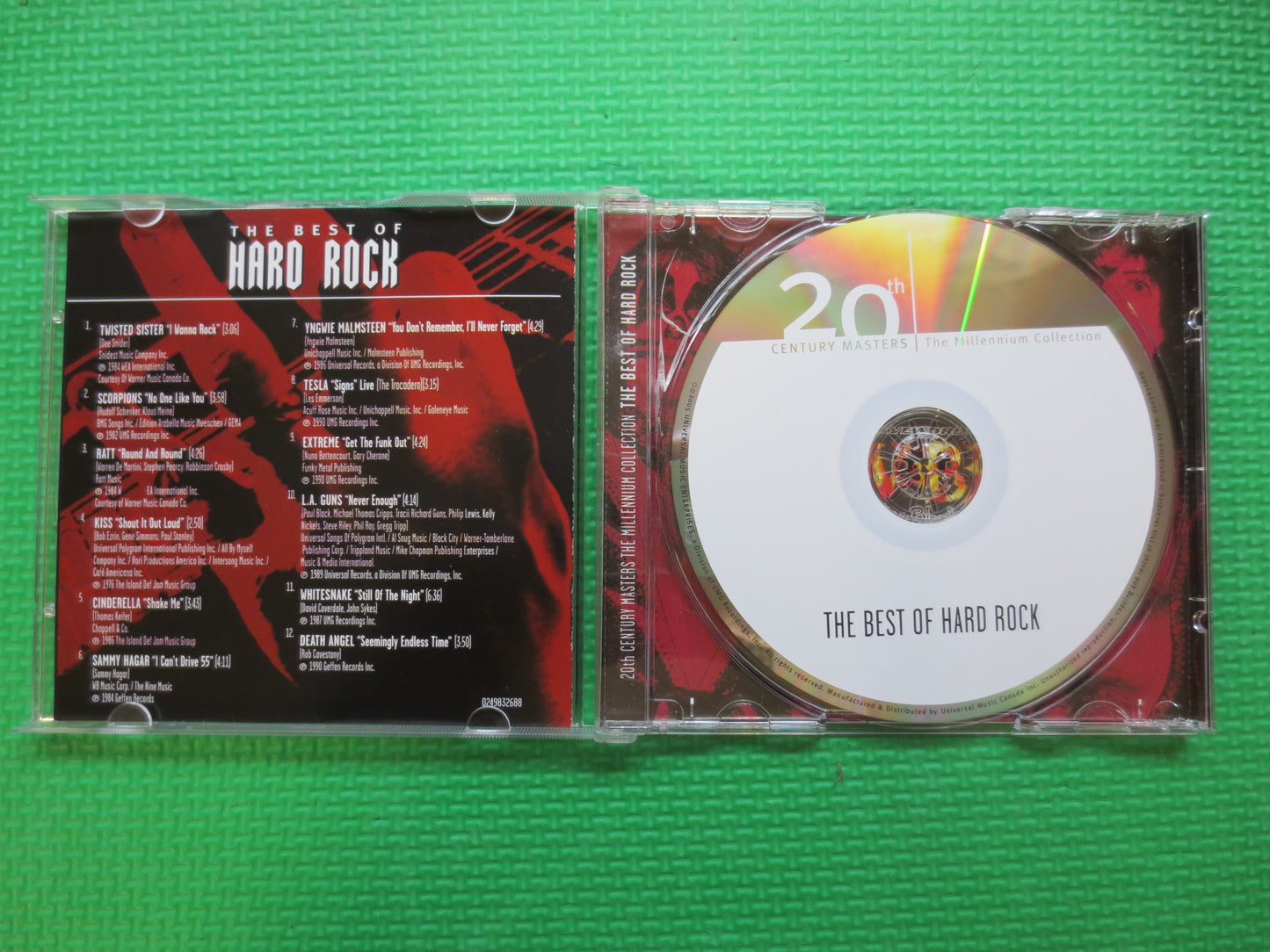 HARD ROCK, Best of Hard ROCK, Hard Rock Cd, Heavy Metal Cd, Heavy Metal Music, Rock Music Cd, Ratt Cd, Tesla, Rock Compact Disc