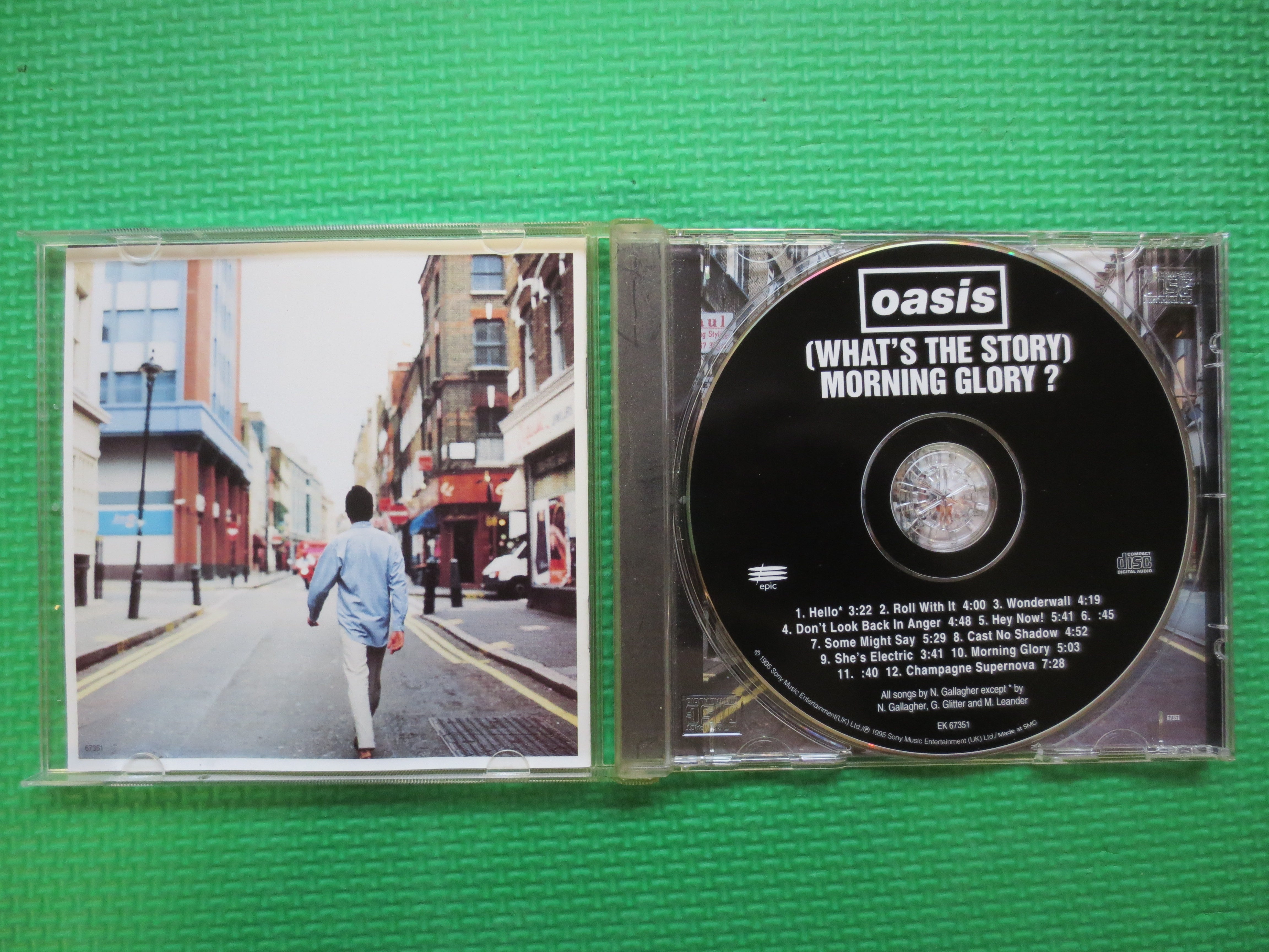 OASIS, Morning GLORY, OASIS Cd, Oasis Album, Oasis Lp, Classic 