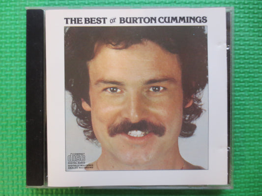 BURTON CUMMINGS, BEST of Cd, Burton Cummings Cd, Burton Cummings Lp, Rock Cd, Pop Music Cd, Cd Music, Vintage Compact Disc