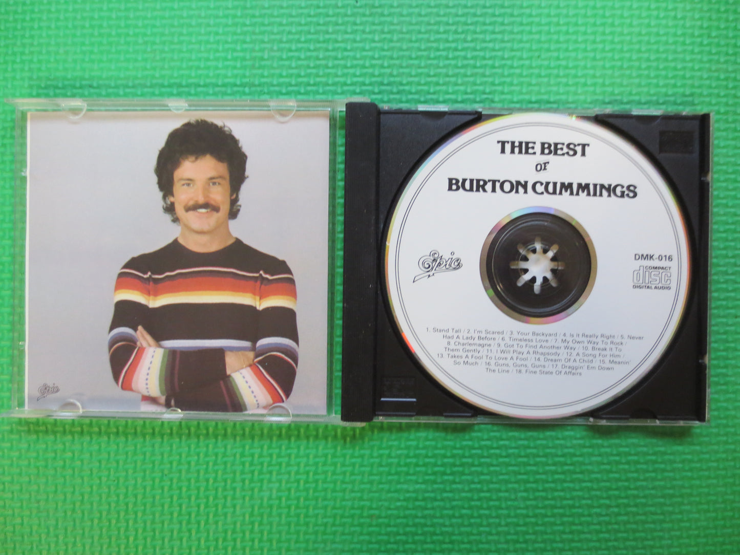 BURTON CUMMINGS, BEST of Cd, Burton Cummings Cd, Burton Cummings Lp, Rock Cd, Pop Music Cd, Cd Music, Vintage Compact Disc