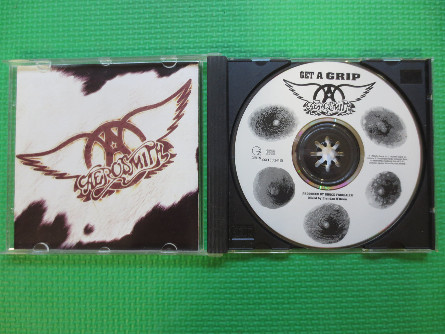 Vintage Cds, AEROSMITH, GET a Grip, AEROSMITH Cd, Rock Cd, Aerosmith Lp, Aerosmith Album, Music Cd, Vintage Compact Disc, 1993 Compact Disc