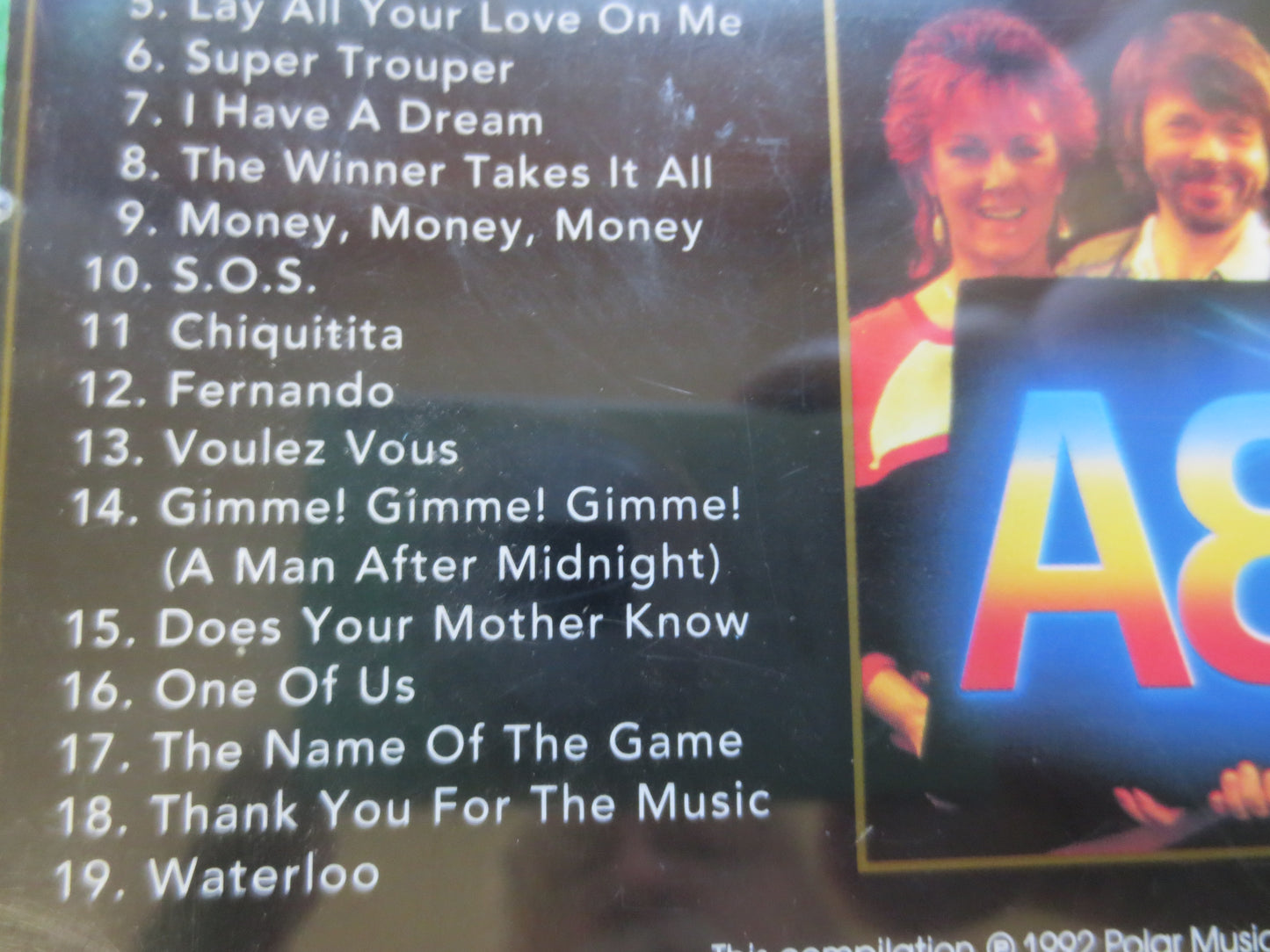 ABBA, GREATEST Hits, ABBA Cd, Abba Music, Abba Hits Cd, Abba Songs, Pop Music Cd, Pop Cd, Abba Album, Disco, 1992 Compact Discs