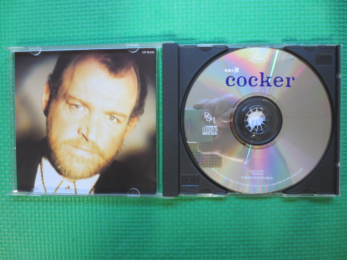 JOE COCKER, BEST of Cds, Rock Cds, Music Cds, Joe Cocker Albums, Rock Music Cd, Classic Rock Cds, Cds, 1993 Compact Discs