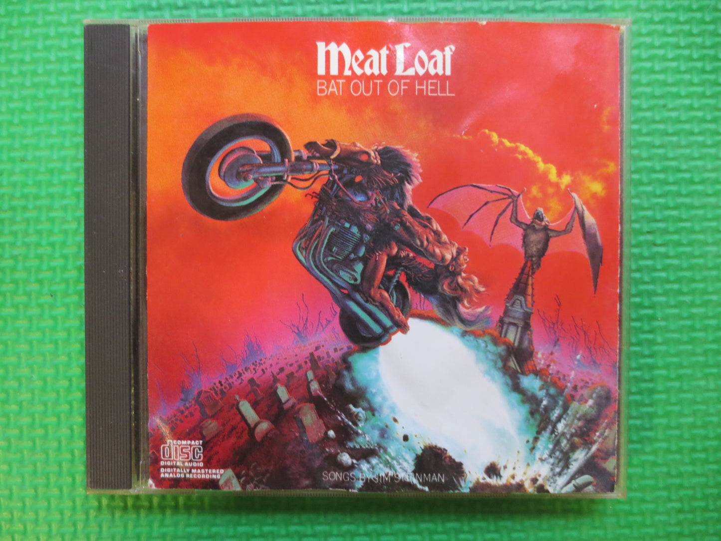 MEAT LOAF Cd, BAT Out of Hell, Meat Loaf Album, Meat Loaf Music, Meat Loaf Song, Vintage Compact Disc, Rock Cd, Compact Discs