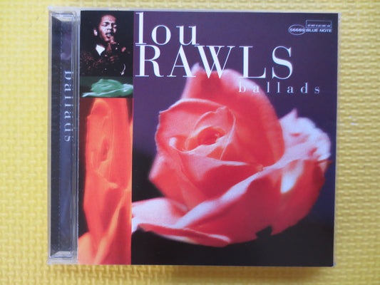 LOU RAWLS, Ballads, BLUENOTE Label, Blue Note Cd, Lou Rawls Cd, Lou Rawls Album, Blue Note Records, Motown, 1997 Compact Disc