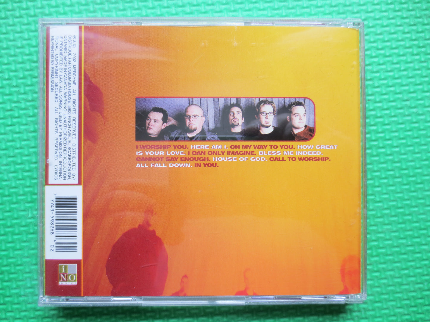 MERCYME, ALMOST There, MERCYME Undone, Mercyme Cd, Rock Music Cd, Music Cd, Rock Cd, Mercyme Album, Pop Cd, 2002 Compact Disc