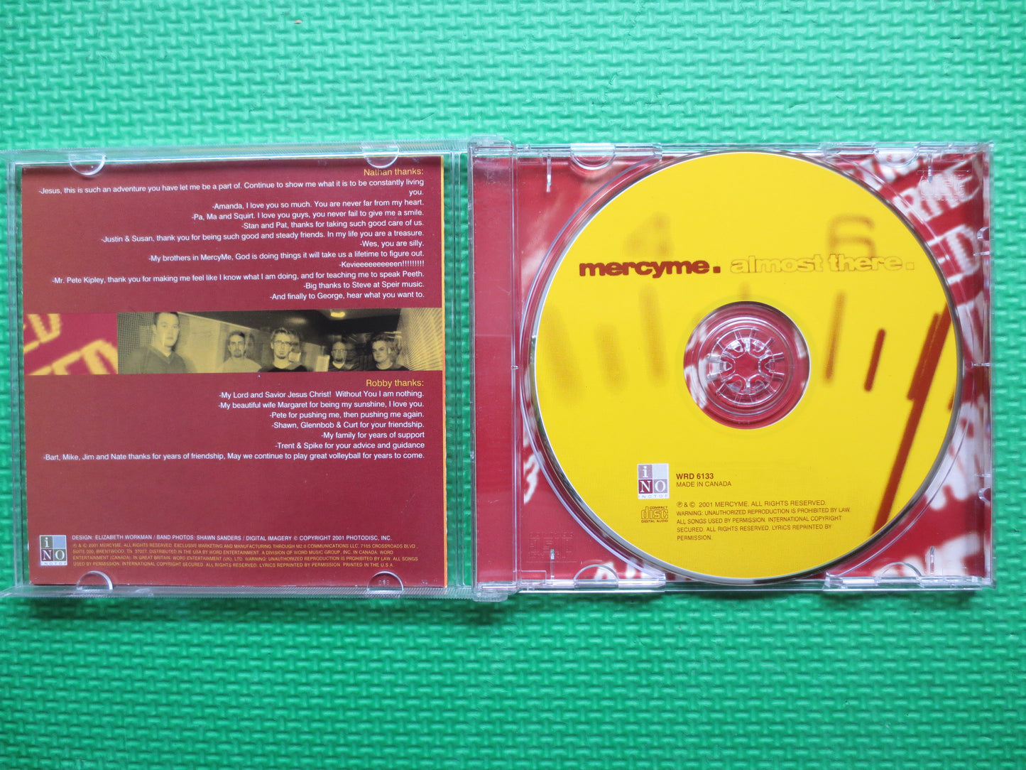 MERCYME, ALMOST There, MERCYME Undone, Mercyme Cd, Rock Music Cd, Music Cd, Rock Cd, Mercyme Album, Pop Cd, 2002 Compact Disc