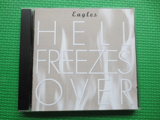 The EAGLES, Hell Freezes Over, The EAGLES Cd, The EAGLES Lp, Vintage Compact Disc, Rock Cd, Cd Rock, 1994 Compact Discs