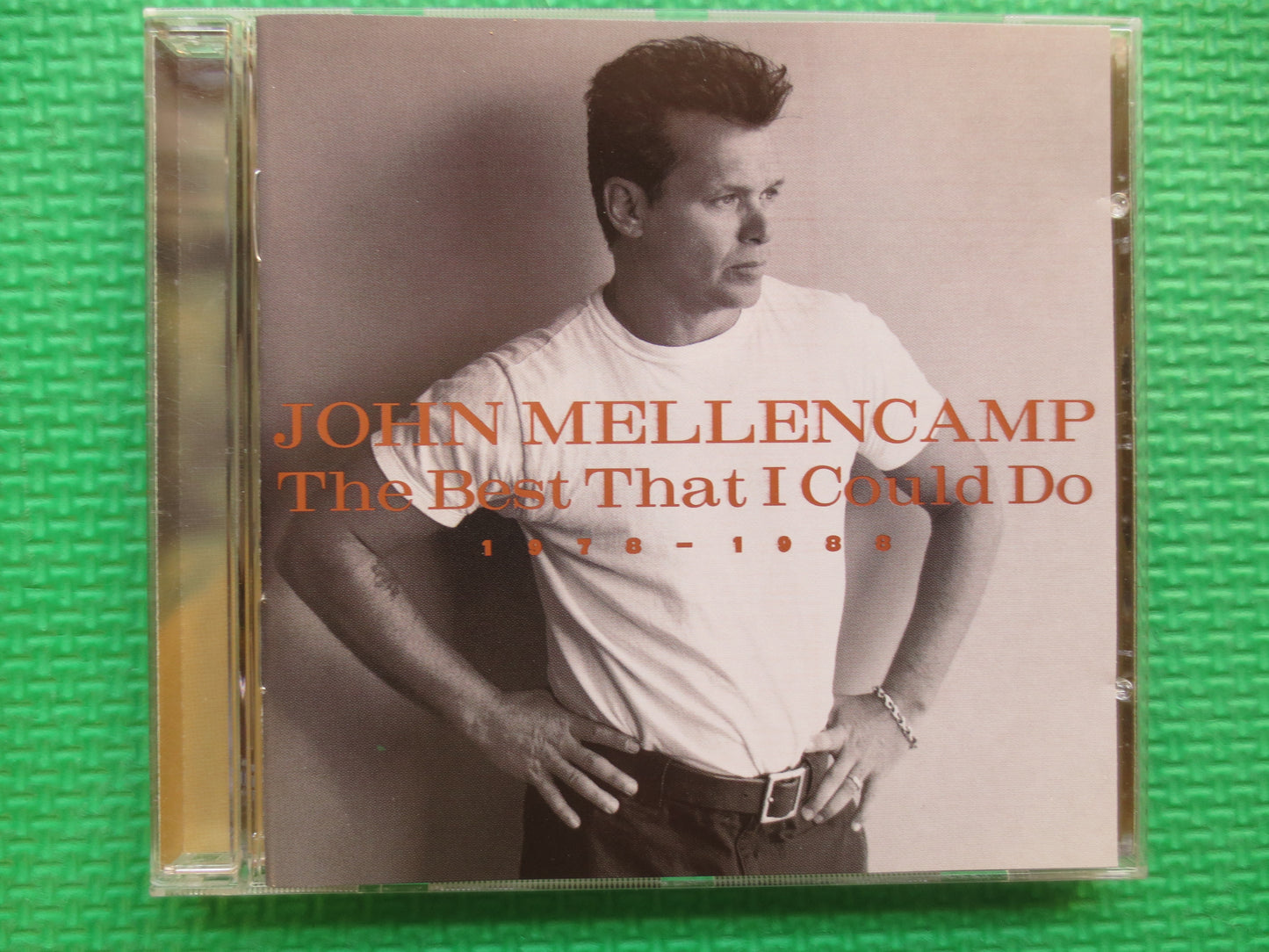 JOHN MELLENCAMP, The BEST, John Mellencamp Cd, John Cougar Cd, John Cougar Album, John Cougar Songs, Rock Cd, 1997 Compact Disc