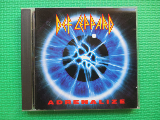 DEF LEPPARD, ADRENALIZE, Def Leppard Cd, Adrenalize Cd, Def Leppard Album, Rock Cd, Def Leppard Record, Cd, 1992 Compact Discs