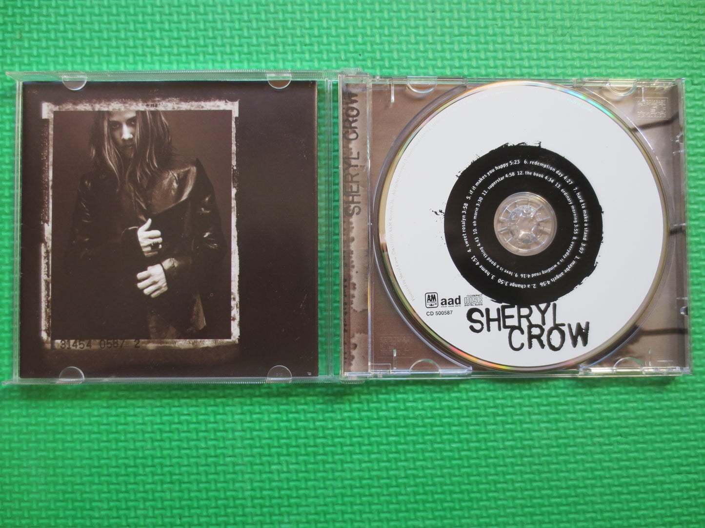 SHERYL CROW, Sheryl Crow Cd, Sheryl Crow Album, Sheryl Crow Songs, Rock Music Cd, Rock Cd, Classic Rock Cd, 1996 Compact Disc