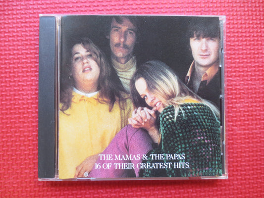 The MAMAS and PAPAS, GREATEST Hits, Mamas and Papas Cd, Greatest Hits Cd, Pop Cd, Vintage Compact Disc, 1986 Compact Discs