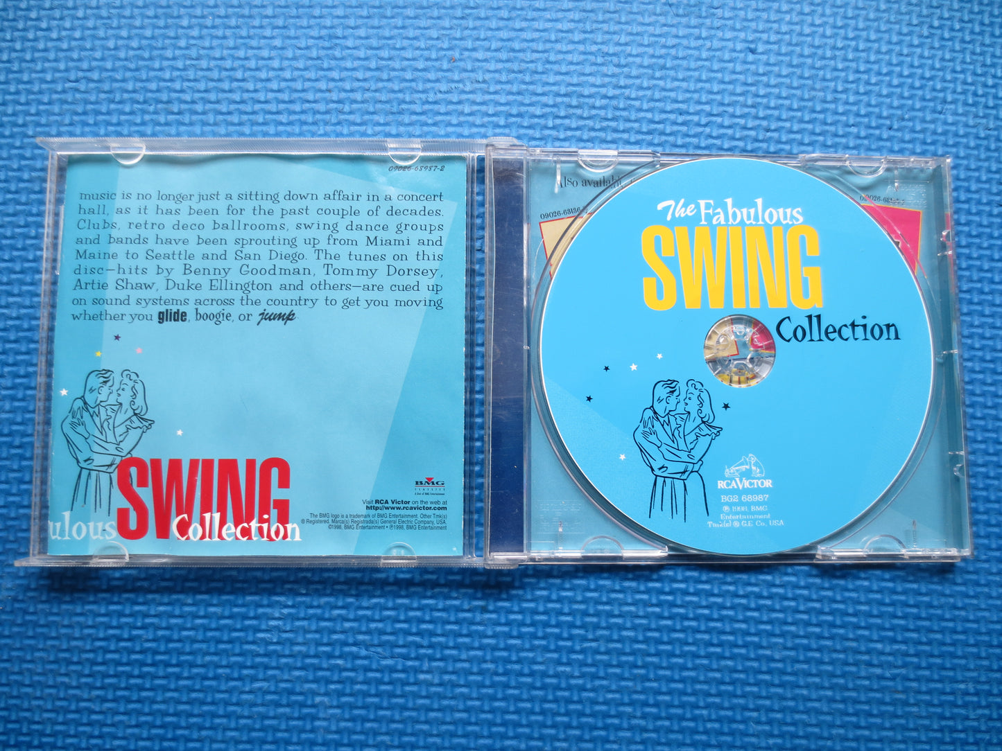 SWING COLLECTION, FABULOUS Swing, Benny Goodman Cd, Glenn Miller Cd, Duke Ellington Cd, Jimmie Lunceford Cd, 1998 Compact Disc