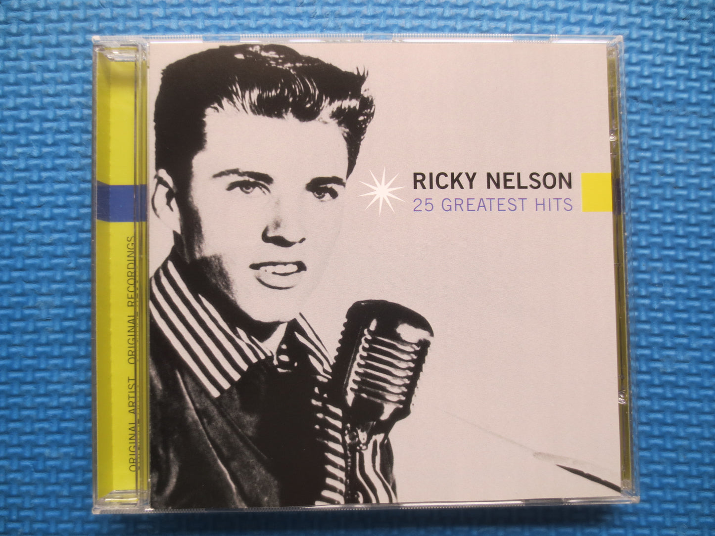 RICKY NELSON, 25 GREATEST Hits, Ricky Nelson Cd, Ricky Nelson Album, Ricky Nelson Songs, Ricky Nelson Music, 1998 Compact Discs