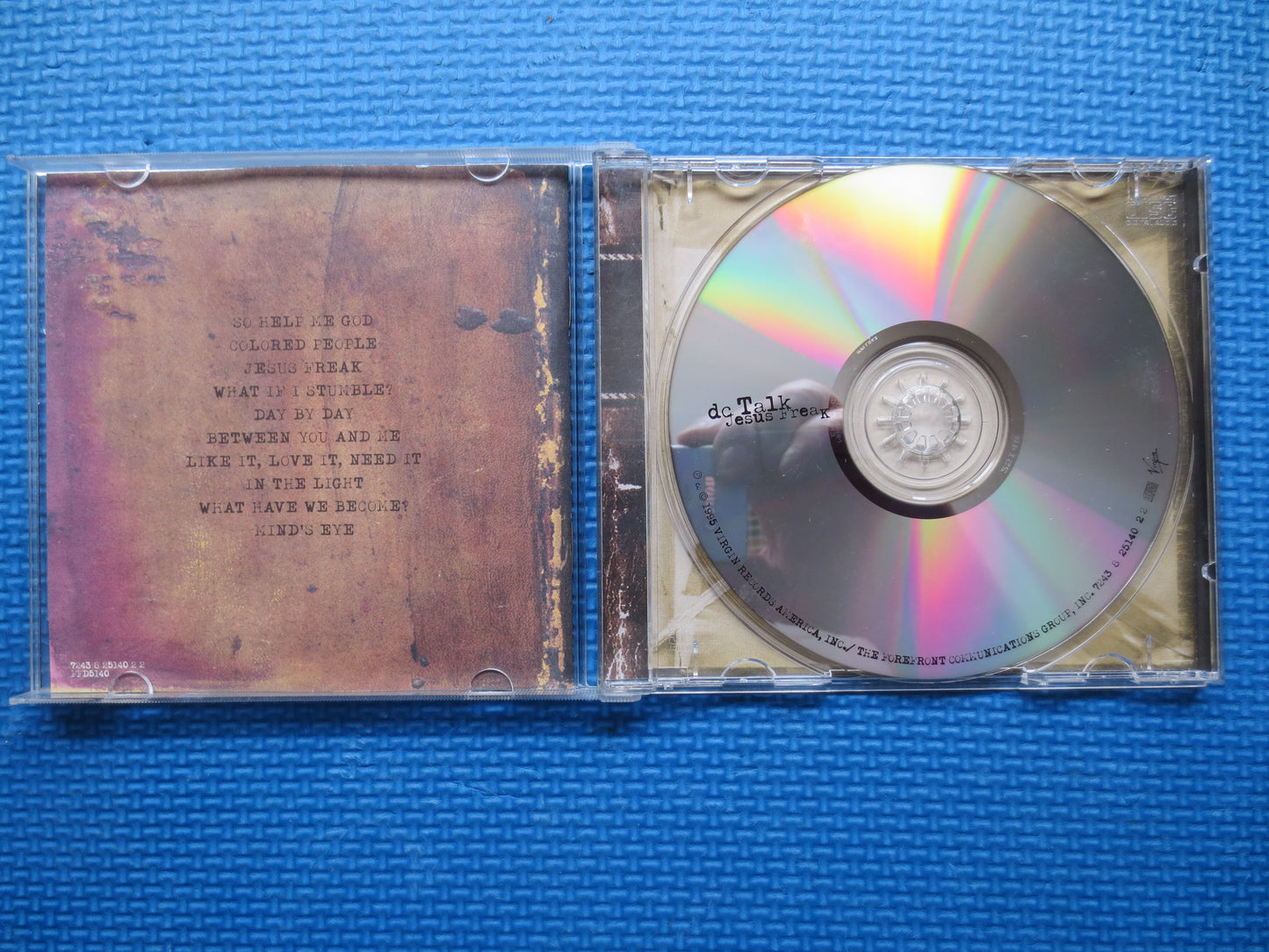 dc TALK, JESUS FREAK, dc Talk Cd, dc Talk Album, dc Talk Songs, dc Talk Music, Jesus Freak Cd, Grunge Cd, Cd, 1995 Compact Disc