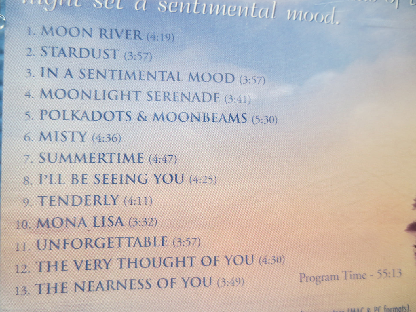 SOLITUDES, MOON RIVER, Nature Music Cd, Meditation Music Cd, Music Cd, Quiet Nature Music, Soothing Music Cd, 2000 Compact Disc