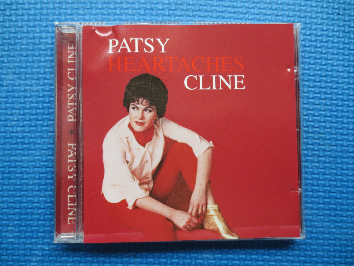 PATSY CLINE, HEARTACHES, Greatest Hits Cd, Patsy Cline Cd, Patsy Cline Album, Patsy Cline Songs, Country Cd, 1985 Compact Disc