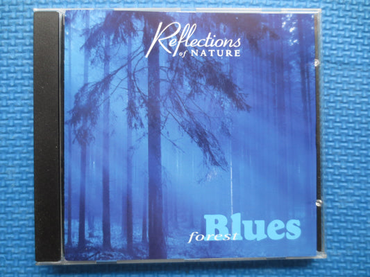 REFLECTIONS of NATURE, Forrest BLUES, Nature Cd, Meditation Music Cd, Music Cd, Nature Music, Relaxing Cd, 1997 Compact Disc