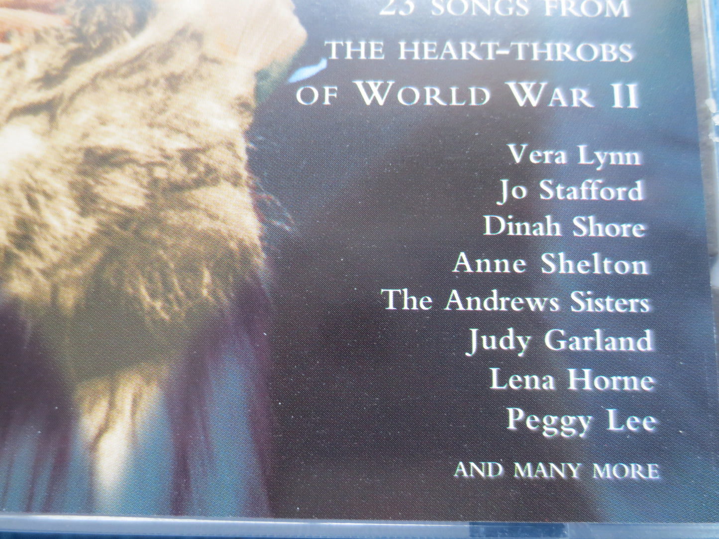 FORCES' SWEETHEARTS, VERA Lynn Cd, Jo Stafford Cd, Dinah Shore Cd, Anne Shelton Cd, Andrews Sisters Cd, Cd, 1999 Compact Disc