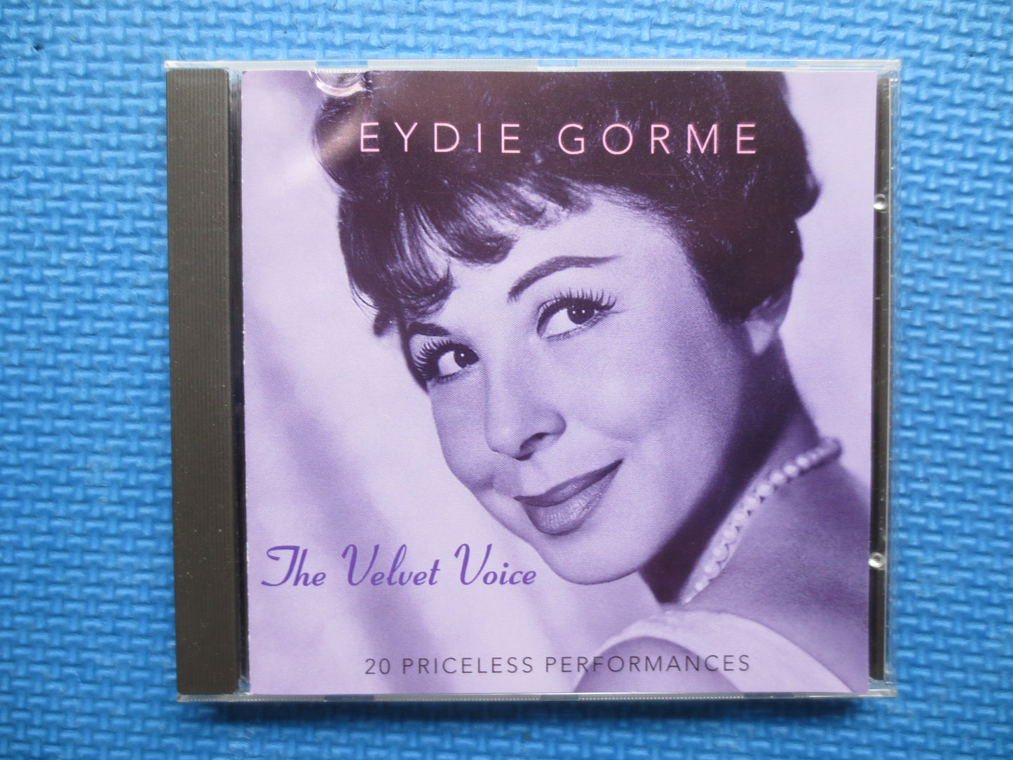 EYDIE GORME, The VELVET Voice, Eydie Gorme Cd, Eydie Gorme Album, Eydie Gorme Songs, Eydie Gorme Music, Cd, 1985 Compact Disc