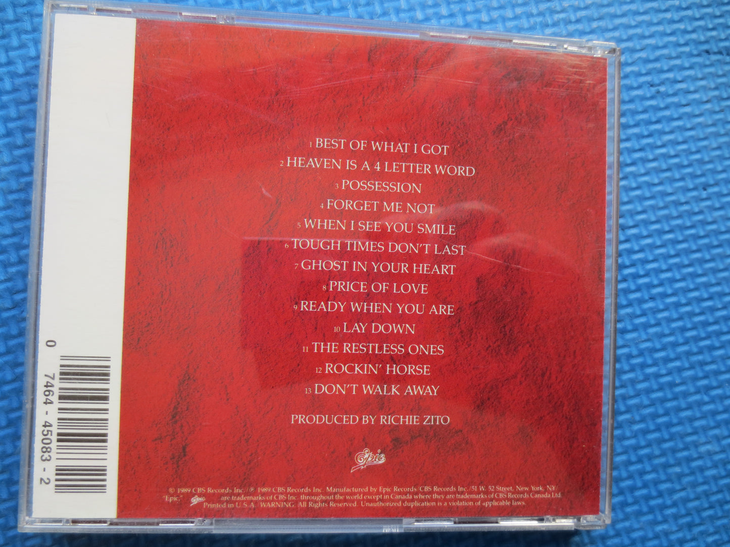 BAD ENGLISH, Pop Rock Cd, Bad English Cd, Rock Cd, Arena Rock Cd, Bad English Album, Hard Rock Cd, Music Cd, 1989 Compact Discs