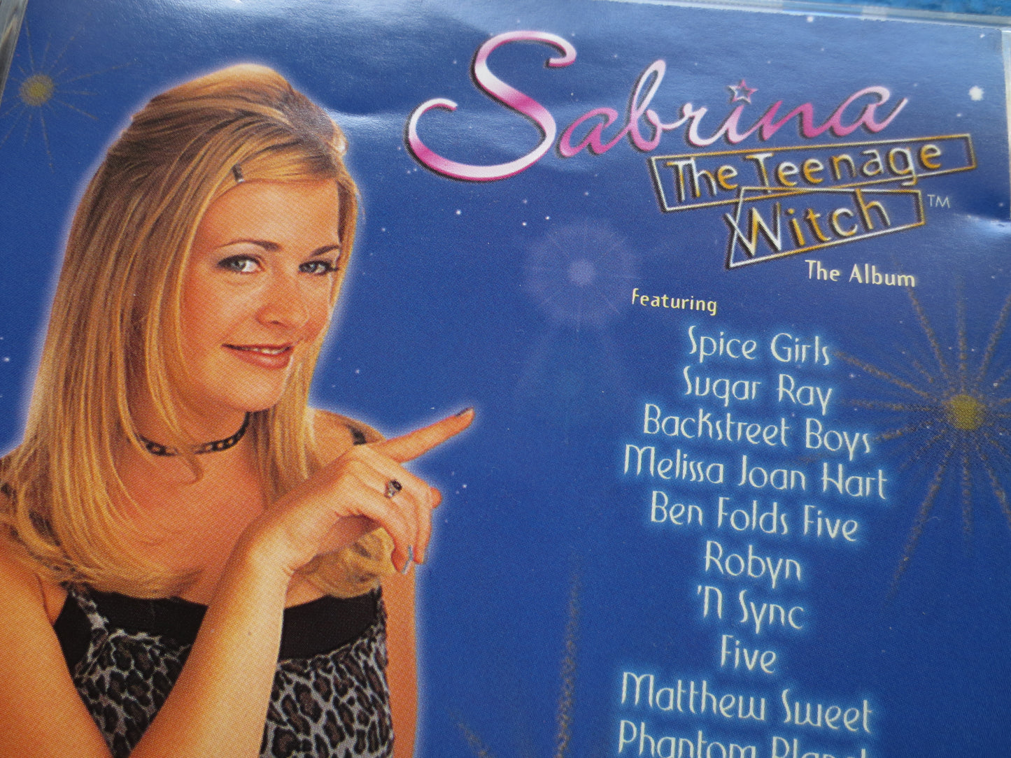 SABRINA, The TEENAGE WITCH, Sabrina Show Cd, Sabrina Tv Show, Teenage Witch Cd, Melissa Joan Hart, Aqua Cd, 1998 Compact Disc