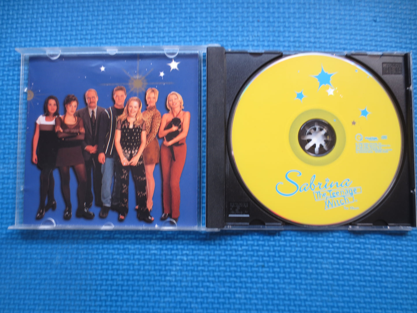 SABRINA, The TEENAGE WITCH, Sabrina Show Cd, Sabrina Tv Show, Teenage Witch Cd, Melissa Joan Hart, Aqua Cd, 1998 Compact Disc