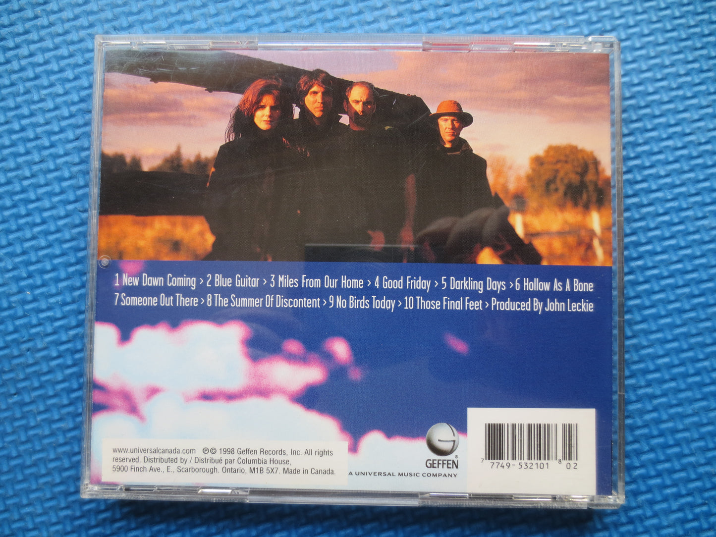 COWBOY JUNKIES, MILES from our Home, Cowboy Junkies Cd, Cowboy Junkies Album, Cowboy Junkies Songs, Music Cd, 1998 Compact Disc