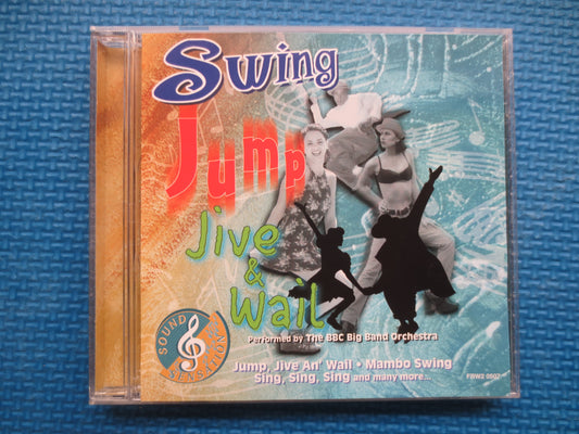 SWING COLLECTION, Jump JIVE and Wail, Swing Music Cd, Big Band Music Cd, Big Band Cd, Swing Dance Cd, Cd, 1999 Compact Disc