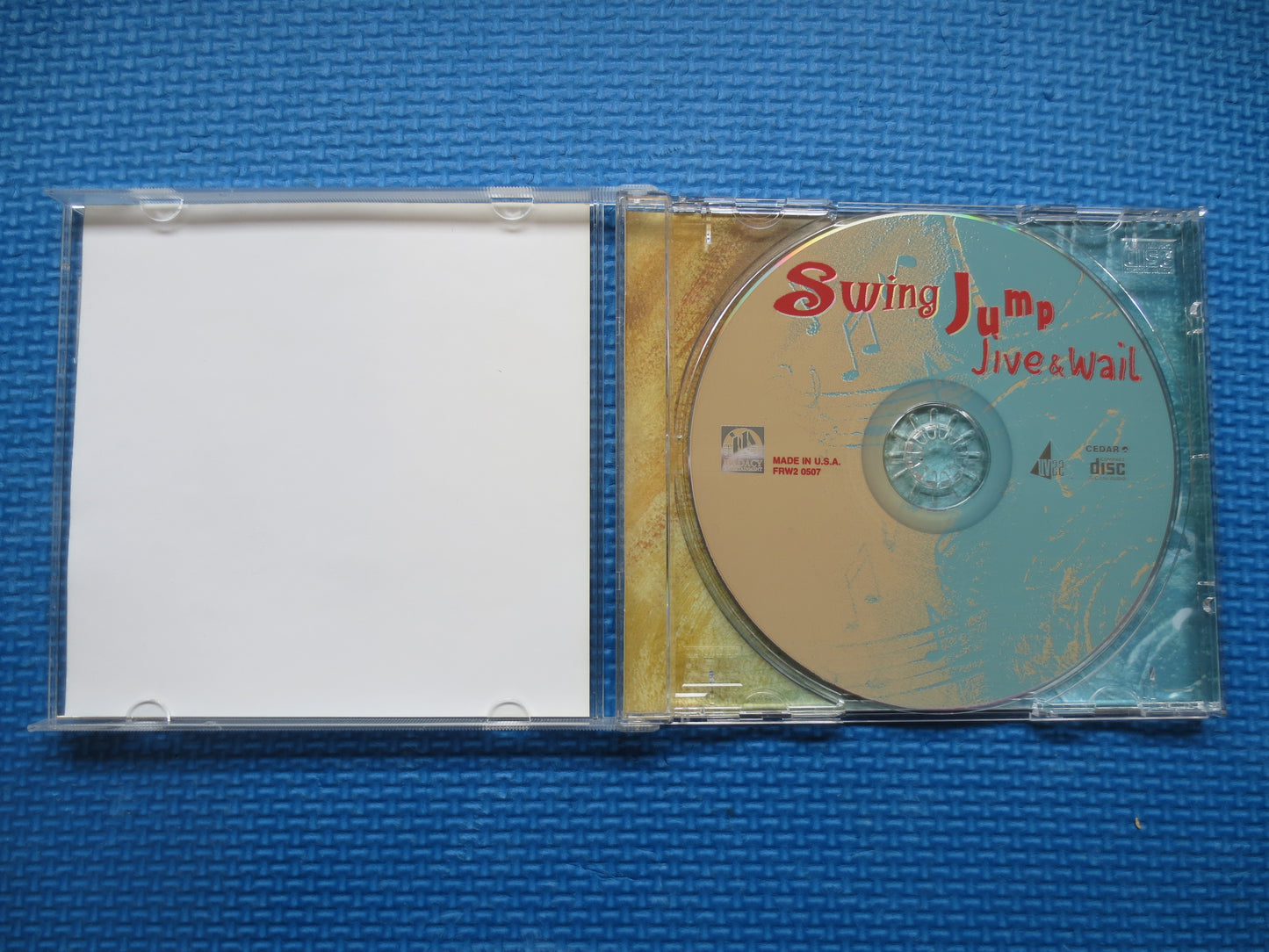 SWING COLLECTION, Jump JIVE and Wail, Swing Music Cd, Big Band Music Cd, Big Band Cd, Swing Dance Cd, Cd, 1999 Compact Disc