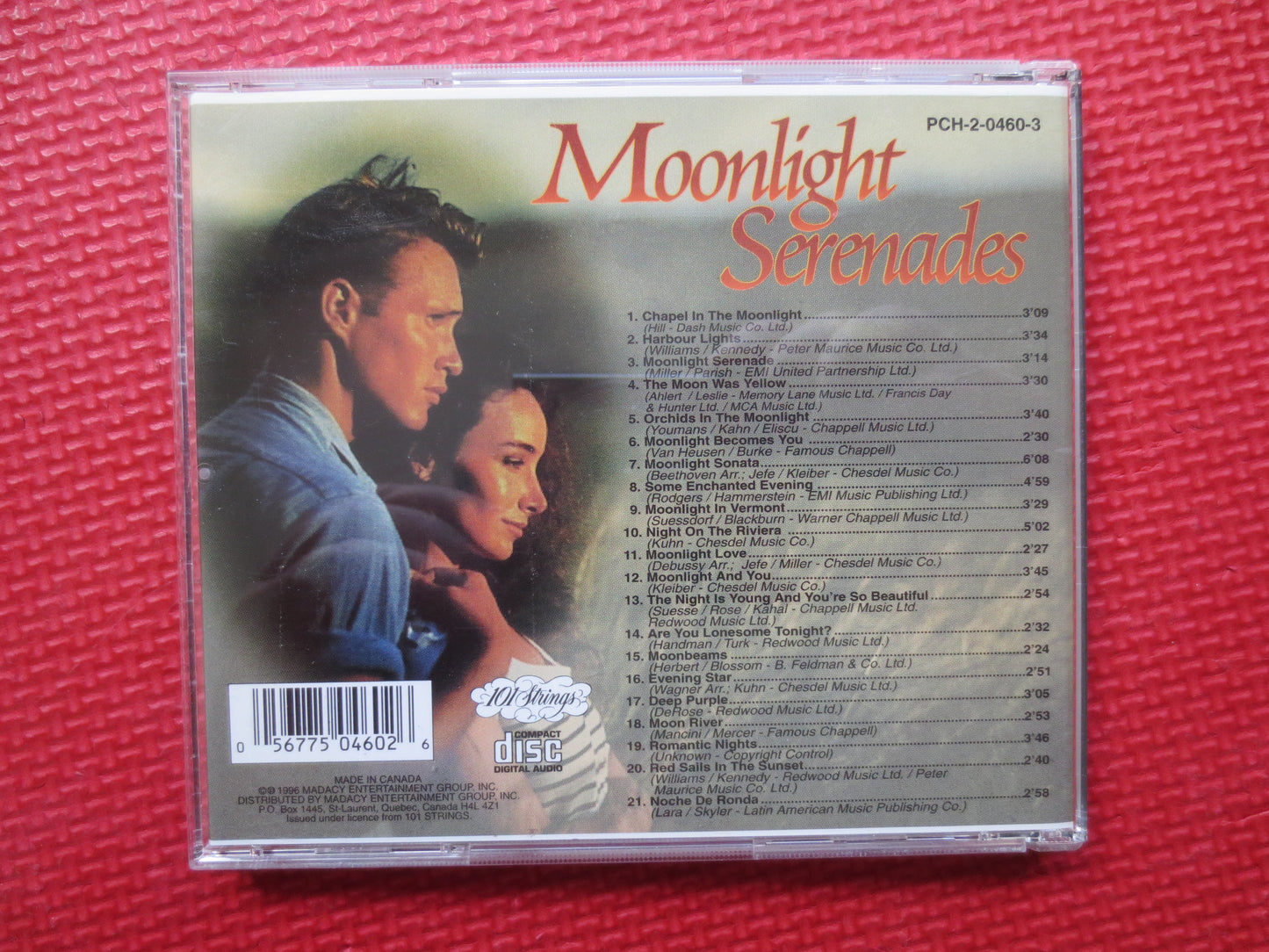 MOONLIGHT SERENADES, ROMANTIC Music Cd, Slow Dancing, Romance Music Cd, Relaxing Music Cd, Dancing Music Cd, 1996 Compact Disc