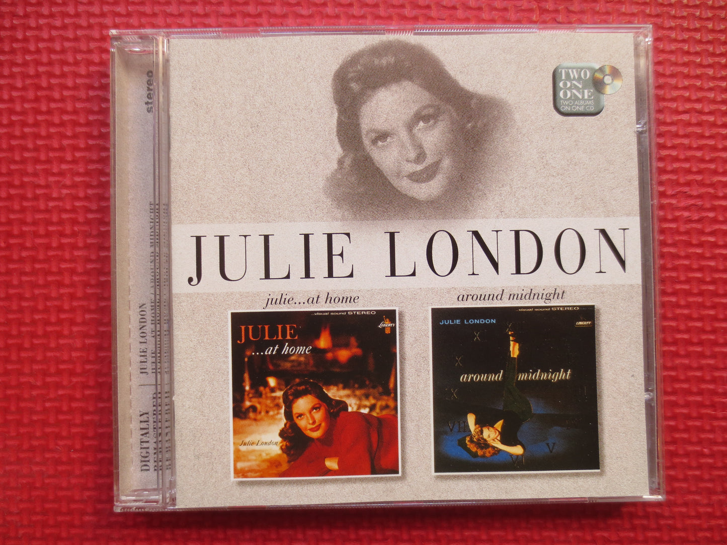 JULIE LONDON, Around MIDNIGHT, Julie London Cd, Julie London Songs, Julie London Music, Julie London Album, 1996 Compact Discs