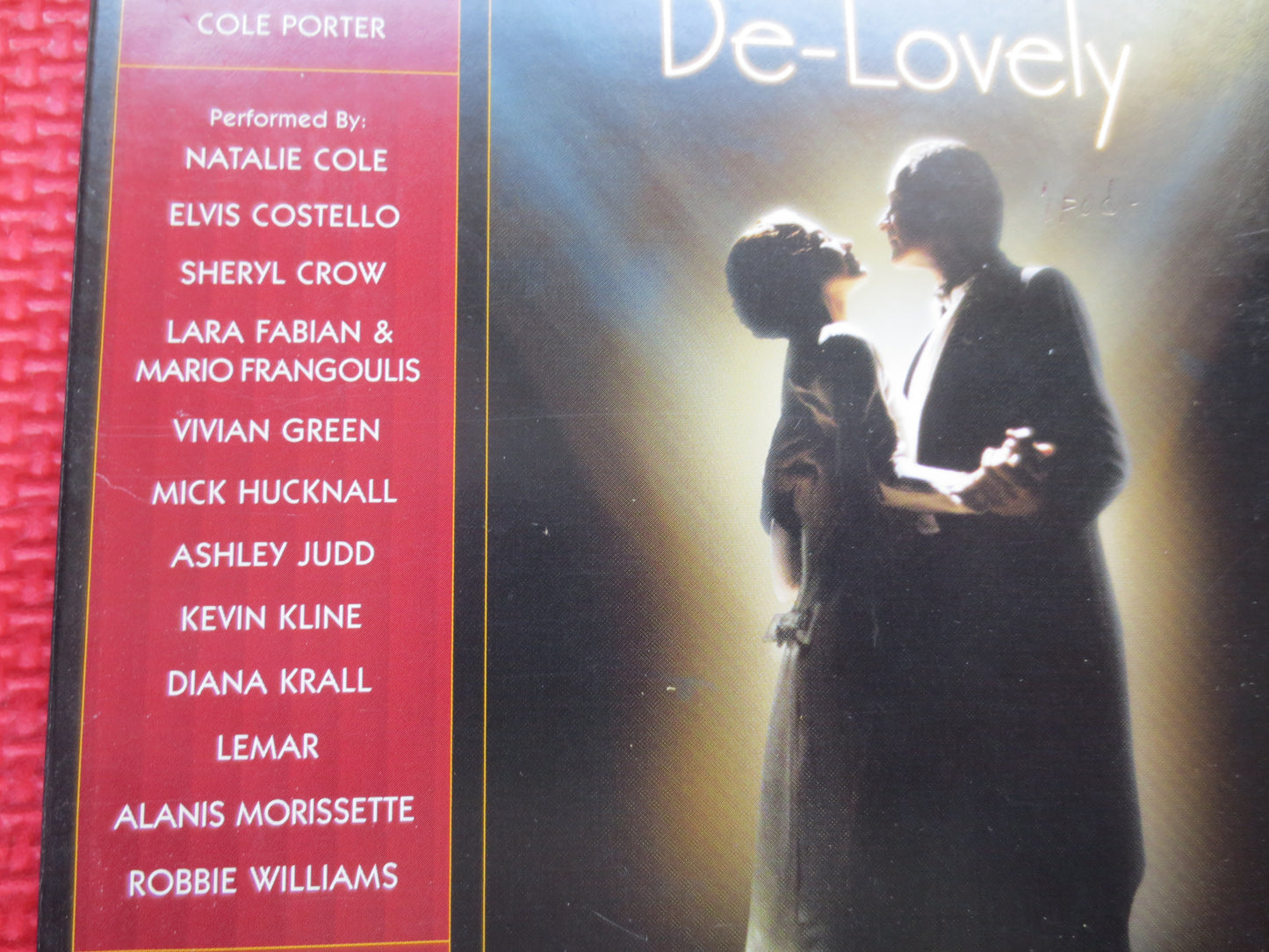 DE-LOVELY, SOUNDTRACK, DE_LOVELY Cd, Motion Picture Cd, Alanis Morissette Cd, Vivian Green Cd, Lemar Cd, Cds, 2004 Compact Disc