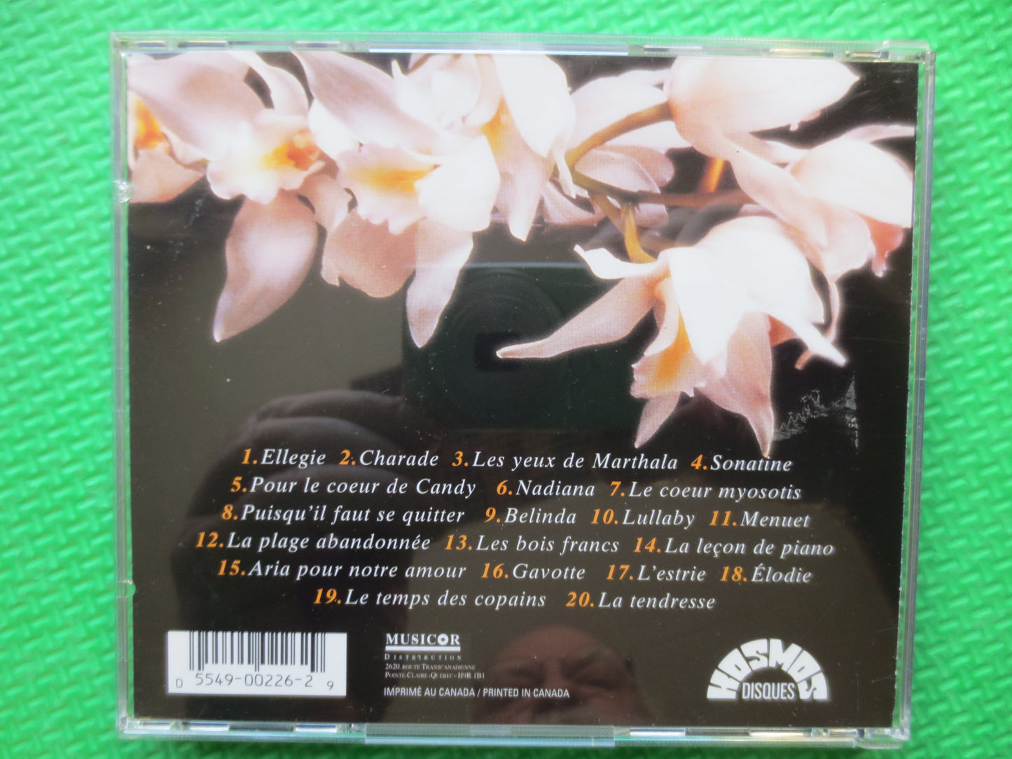 ALAIN MORISOD, Sur Mon PIANO, Classical Cd, Alain Morisod Cd, Cds, Classical Albums, Alain Morisod Album, 1991 Compact Discs