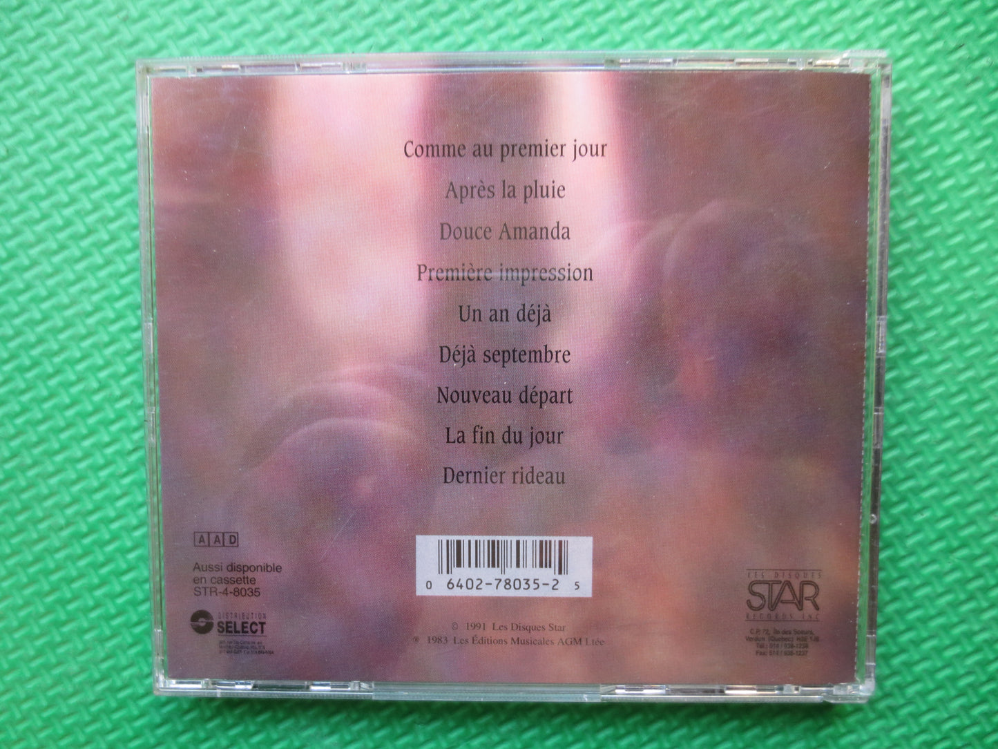 ANDRE GAGNON, IMPRESSIONS, Classical Cd, Andre Gagnon Cd, Music Cd, Classical Albums, Andre Gagnon Album, 1991 Compact Discs