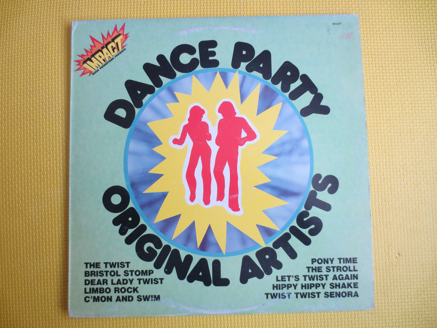 DANCE PARTY, IMPACT Records, Chubby Checker Album, The Diamonds Record, Bobby Freeman Album, Dovells Album, 1970 Records