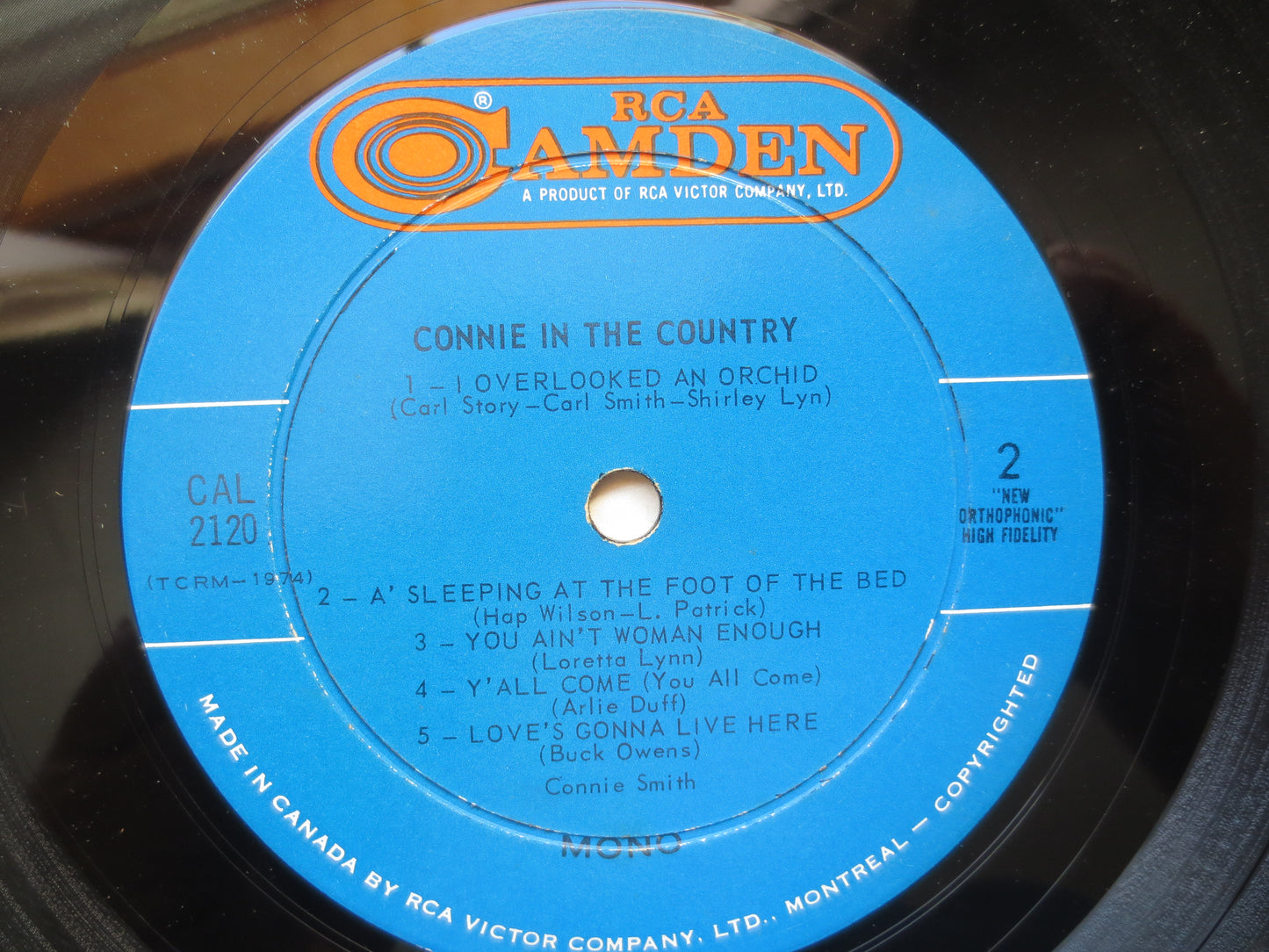 CONNIE SMITH, Connie in the COUNTRY, Connie Smith Record, Connie Smith Album, Connie Smith Lps, Country Records, Lps, 1967 Records