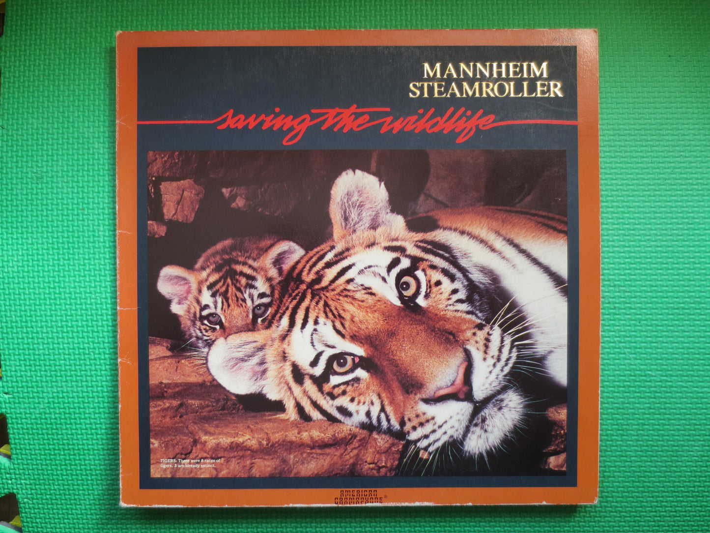 MANNHEIM STEAMROLLER, SAVING the Wildlife, New Age Record, New Age Lp, New Age Music, Ambient Music, Classical, 1986 Record