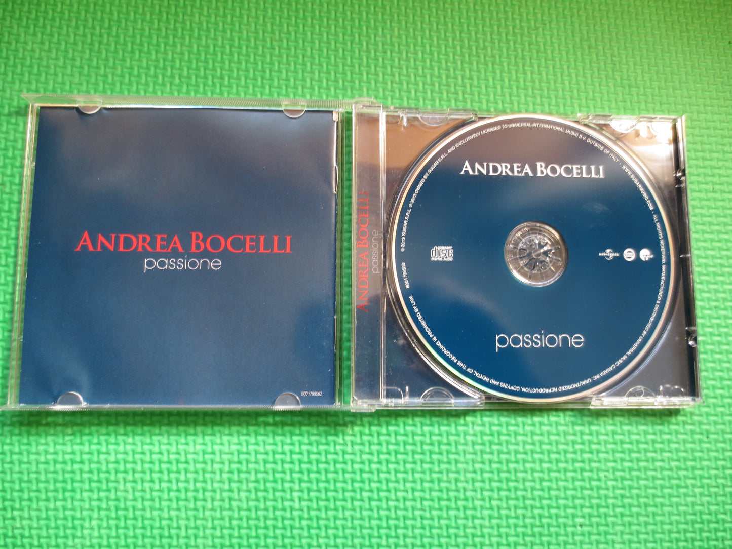 ANDREA BOCELLI, PASSIONE, Andrea Bocelli Cd, Opera Cd, Andrea Bocelli Album, Andrea Bocelli Music, Opera Music, Cd, Compact Disc