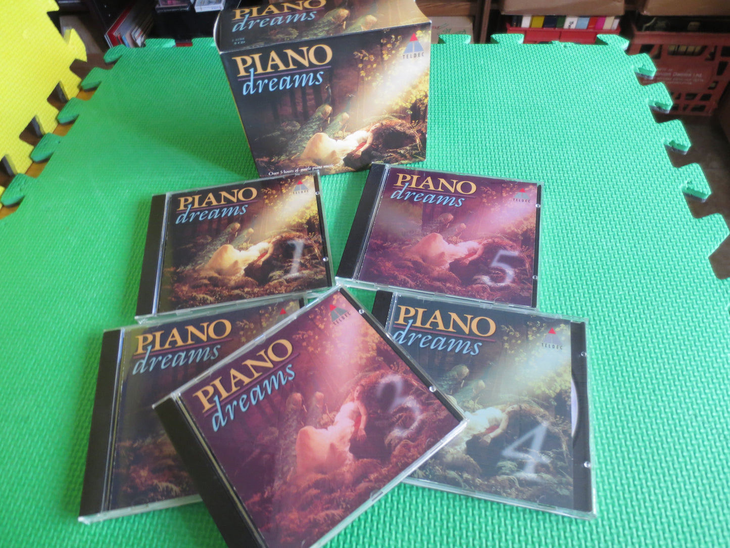 PIANO DREAMS, CLASSICAL Music Cd, Classical Piano Cd, Tchaikovsky Cd, Rachmaninov Cd, Chopin Cd, Mozart Cd, 1995 Compact Disc