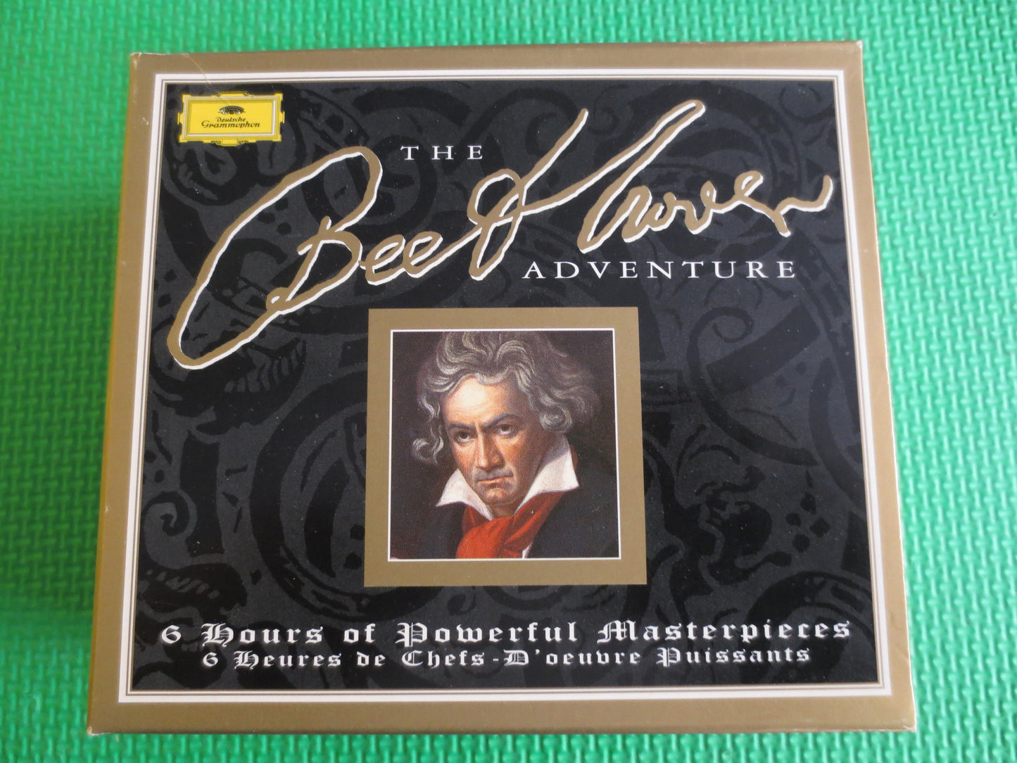 BEETHOVEN ADVENTURE, 5 DISCS, Classical Music Cd, Classical Piano Cd, Beethoven Cd, Beethoven Music Cd, Cds, 1994 Compact Disc